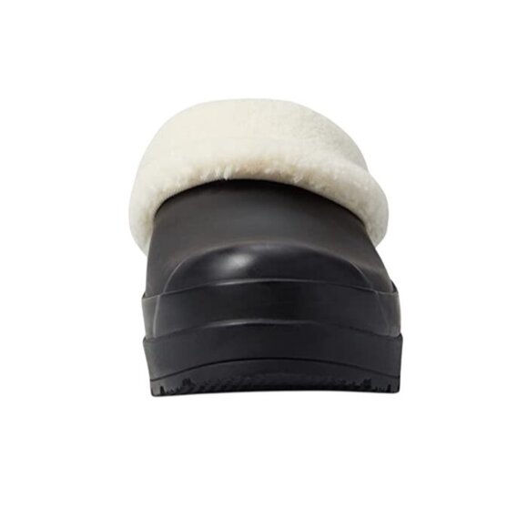 Hunter 8 Women Play Insulated Sherpa Clogs Waterproof Rubber Slip-on Winter Shoe - Picture 6 of 16